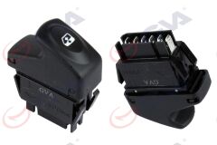 GVA 8011001 CAM AÇMA ANAHTARI SOL MEGANE I-CLIO II-KANGOO 98-05 6 FİŞ-TEKLİ