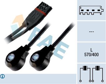 FAE 60224 VURUNTU SENSORU BMW N54 N55 F87 E90 E91 E92 E93 F30 F31 F34 F35 F80 F32 F33 F36 F82 F83 E60 E61 F07 F10 F11 F18 F06 F12 F13 F01 F02 E84 F25 F26 E70 F15 E71 F16 E89