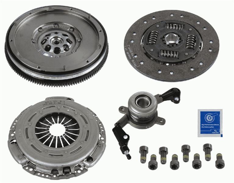 SACHS 2290601011 DEBRIYAJ SETI DMF. RULMANLI MERCEDES SPRINTER B901>B905 DERINLIK 11.9mm
