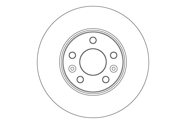 TRW DF4615 ÖN FREN DİSKİ RENAULT MEGANE IV 15> TALISMAN 15> DIŞ ÇAP:296MM K:26MM Y:44MM 5 DELİK