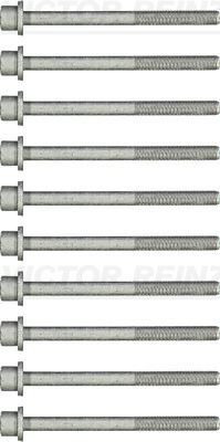 V.REINZ 143203701 SİLİNDİR KAPAK CİVATASI 10 ADET ASTRA F-VECTRA A-CALIBRA-FRONTERA-KADETT-OMEGA 1.8-2.0 8V NZ-NV-SE