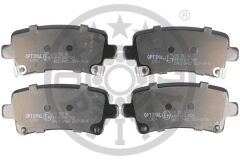 OPTIMAL BP-12454 ARKA FREN BALATASI INSIGNIA A 08>17 SAAB 9.5 10> MALIBU 2.0D 2.4 12> 16 İNÇ JANT