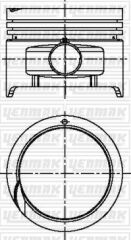 YENMAK 36-04441-000 PİSTON SEGMAN STD HYUNDAI ACCENT 1.3L 4G13 G4EH karbüratörlü 95-00 çap 71.50 mm / ölçü 1.5 x 1.5 x 3.0 Adet fiyatıdır