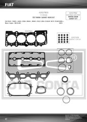 OTOCONTA 42427903 ÜST TAKIM CONTASI KEÇELİ PALIO-ALBEA 1.2 16V