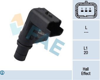 FAE 79040 EKSANTRİK MİL SENSÖRÜ P207-P208-P308-P508-P5008-C3-C4-C5-DS3-DS4-PARTNER-BERLINGO 1.4-1.6 16V THP- V TI-GTI BMW F20-F21-F30 MINI R56