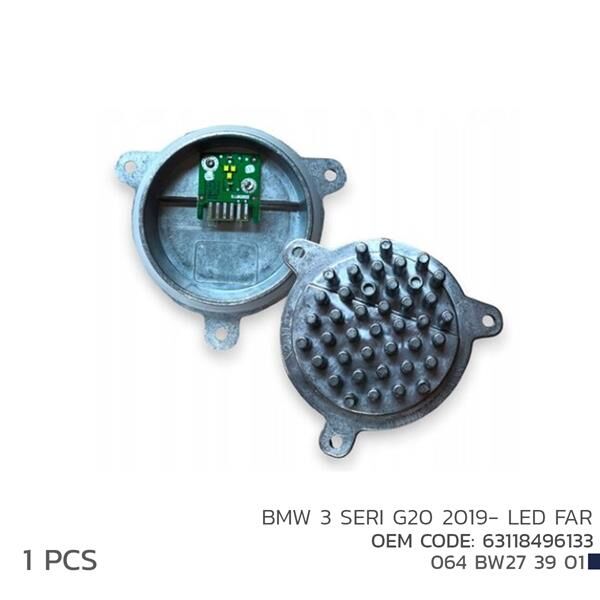 NIKEN 064BW273901 BMW 3 SERI G20 2019- LED FAR MODÜL 63118496133