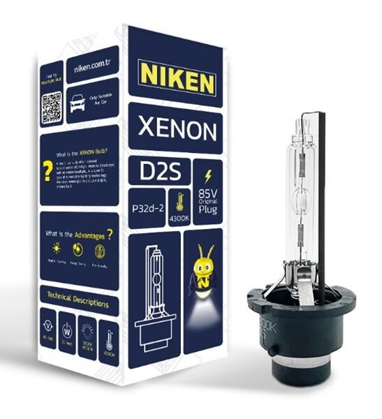 NIKEN 0680010103 NIKEN D2S XENON FAR AMPULU 85V 35W P32d-2 4300K