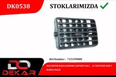 DEKAR DK0538 KALORIFER HAVALANDIRMA DIFIZOR YAN L ALBEA-PALIO