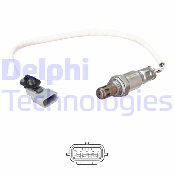 DELPHI ES21170-12B1 OKSİJEN SENSÖRÜ ÖN RENAULT FLUENCE-MEGANE-KADJAR-KANGOO-CAPTUR-DOKKER-DUSTER-SCENIC-LODGY 1.2 TCE- 1.2 DIG-T / NISSAN QASHQAI 1.2L HRA2DDT J11 14-> / JUKE 1.2L HRA2DDT F15 15-19 / MICRA 0.9L HR09DET