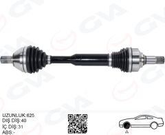 GVA 4499178 ÖN AKS KOMPLE SOL VOLVO XC60 I 15>17 D4-D3 MANULE 6 VİTES