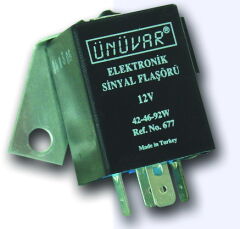UNUVAR 0677-2 FLAŞÖR 4LÜ R12-R9-R19-R21-CLIO SYMBOL 71-00