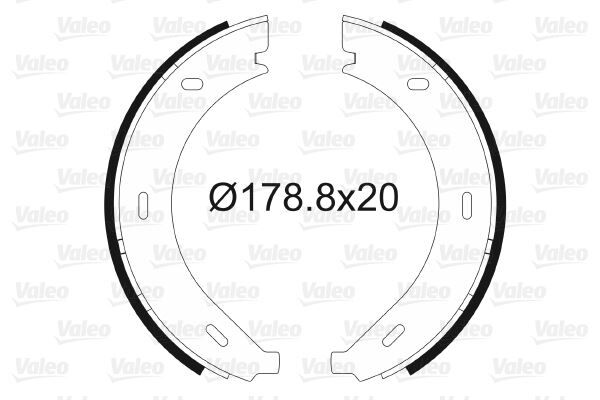 VALEO 562745 FREN BALATASI ARKA PARK FRENI MERCEDES VITO W638