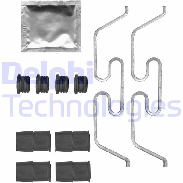 DELPHI LX0719 FREN BALATA KALİPER MONTAJ TAKIMI ÖN ASTRA L-CORSA F-COMBO E-GRANDLAND-MOKKA-VIVARO C-ZAFIRA LIFE- P 208-P308-P508-P2008-P3008-P5008-PARTNER-BERLINGO-C4-C5-JUMPY