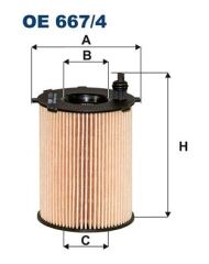 FILTRON OE667.4 YAG FILTRESI P208 P301 P308 P508 P2008 PARTNER TEPPE BERLINGO CELYSEE C3 C4 DS3 DS4 DS5 JUMPY 1.6HDI EURO 6 CROSSLAND X GRANDLAND X B16DTH