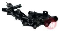 GUA 41805 TERMOSTAT KOMPLE RENAULT CLIO IV 12> CAPTUR 13> SANDERO II 13> SYMBOL III 14> 0.9TCe 1.2TCe MÜŞÜRLÜ