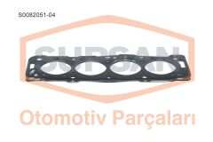 SUPSAN S0082051-04 CONTA SİLİNDİR KAPAK PEUGEOT PARTNER / CİTROEN BERLİNGO ENG. DW8
