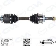 GVA 4438001 ON AKS KOMPLE SOL FORD RANGER 2.5TD 02>07 MAZDA BT50 02>0 6 ABS LI