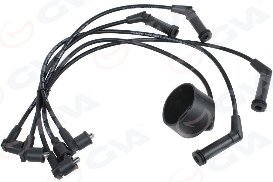 GVA 50B91315 BUJİ KABLOSU HYUNDAI ACCENT 1.3L G4EH 4G13 karbüratörlü 95-99 / GETZ 1.3L SOHC 01-03 - bobin kablolu şapkalı tip