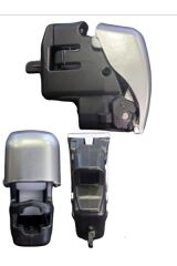 SPK 6062-MAT VİTES TOPUZU MANDALI OTOMATİK MAT KROM MGN IV-KADJAR-TALİSMAN