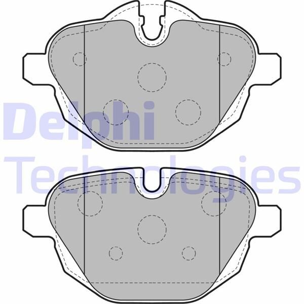 DELPHI LP2162 FREN BALATASI ARKA BMW G30 G31 G38 G32 G11 G12 G01 G08 G02 G05 G06 F10 F11 F18 F25 F26 E89