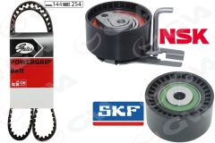 GVA 59T4312G EKSANTRİK GERGİ KİTİ 144 DİŞ EURO4 P206-P307-C1-C2-C3-NEMO-BIPPER-FIESTA 02> 1.4 HDI-TDCI