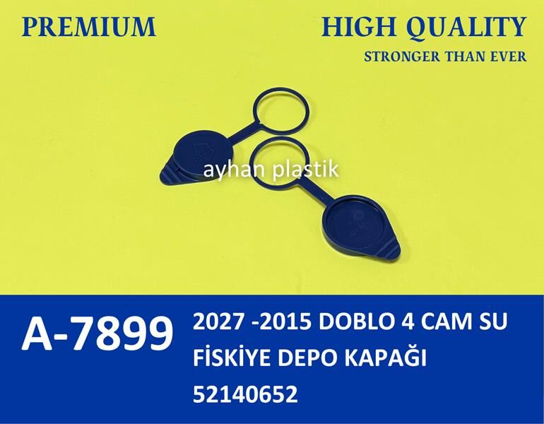 AYHAN A7899 SU FISKİYE DEPO KAPAĞI FIAT DOBLO IV 15> OPEL COMBO D 12>