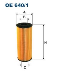 FILTRON OE640.1 YAĞ FİLTRESİ BORA-CADDY II-GOLF IV-PASSAT-POLO-CRAFTER-LT 28-35-LT 28-46-CORDOBA-IBIZA-LEON-TOLEDO