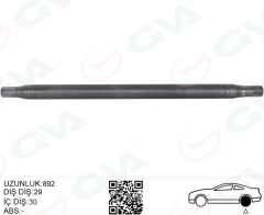 GVA 4499159 AKS MILI ARKA SAG KALIN UZUN 892mm MERCEDES SPRINTER B906 . VW CRAFTER 30-35-50 Z:29-30