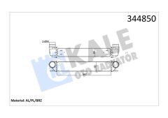 KALE 344850 TURBO RATURBO RADYATORU BMW E39 M47 M57