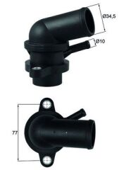 MAHLE TI23987D TERMOSTAT L14 CHEVROLET-DAEWOO AVEA-KALOS-LACETTI-NUBIRA 05 > PLASTIK