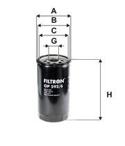 FILTRON FILT OP 592/6 ASTRA, CASE IH, HENSCHEL, HEULIEZ, IRISBUS, IVECO, KAMAZ, NEW HOLLAND, RENAULT, YANMAR YAG FILTRESI