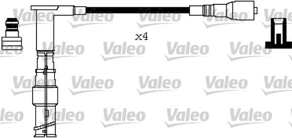 VALEO 346325 ATESLEME KABLOSU SETI MERCEDES M111 W202 W124 S124 C124
