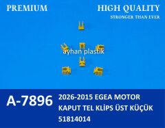 AYHAN A7896 MOTOR KAPUT CUBUK KLIPSI FIAT EGEA 15>