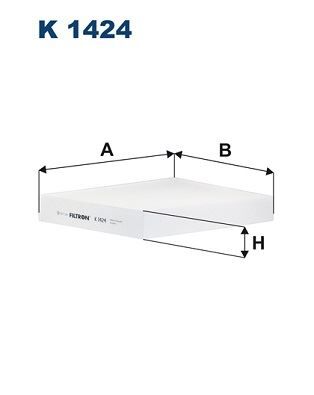 FILTRON K1424 POLEN FILTRESI FORD MONDEO/S-MAX/GALAXY/EDGE/FOCUS 18> KARBONSUZ