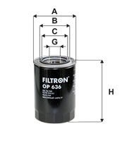 FILTRON FILT OP 636 CANTER (FE511, FE515, FE519, FE635, FE639, FE659, FE659T, FE711, FE730, FE839, FE859) : PAJERO (V4, V6, V7) 2.8 TD/3.2 DI-D 94-06 YAG FILTRESI .