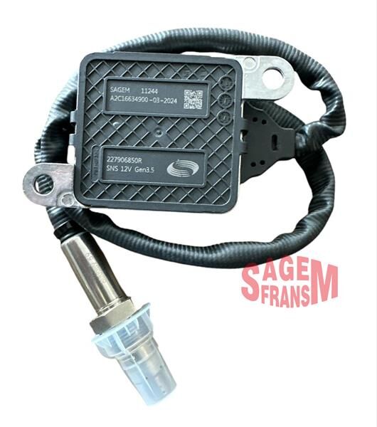 SAGEM 11244 OKSİJEN SENSÖRÜ NOX RENAULT CLIO V 19> MEGANE IV 16> CAPTUR II 20> 1.5BLUE dCi kat çıkışı
