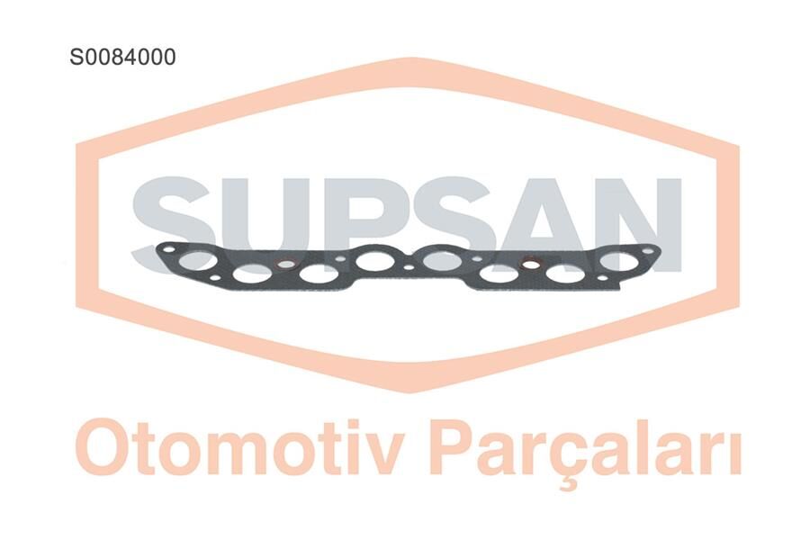 SUPSAN S0084000 EGZOZ MANİFOLD CONTA 1.6 MM SLX-TMPR-TİPO-UNO 1.4-1.6 ÇİFT PARÇA