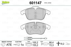 VALEO 9001096 ÖN FREN BALATASI FİŞLİ P407 04>10 2.0 HDI P508 10>18 C5 1.6 1.8 2.0 1.6 HDI-2.0 HDI 08>16