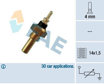 FAE 32330 HARARET MUSURU MERCEDES OM601>OM606 OM615>OM617 W124 W201 W202 W210 W460 W461 W463