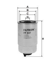 FILTRON FILT PP 837 CORSA B COMBO B ASTRA F VECTRA A FRONTERA A OMEGA B TRAFIC BOXER PALIO DUCATO ERA YAKIT FILTRESI