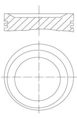 MAHLE 0117501 MOTOR PİSTON SEGMAN 0.50 VECTRA-ASTRA-CALIBRA-OMEGA-FRONTERA 2.0 C NE-NZ 86.50 011PI0007510186
