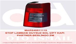 MARS 511115 STOP LAMBASI DUYSUZ SOL ÇİFT KAPI PARTNER-BERLINGO EM
