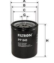 FILTRON FILT PP 840 W123 YAKIT FILTRESI  KC22-H31WK01