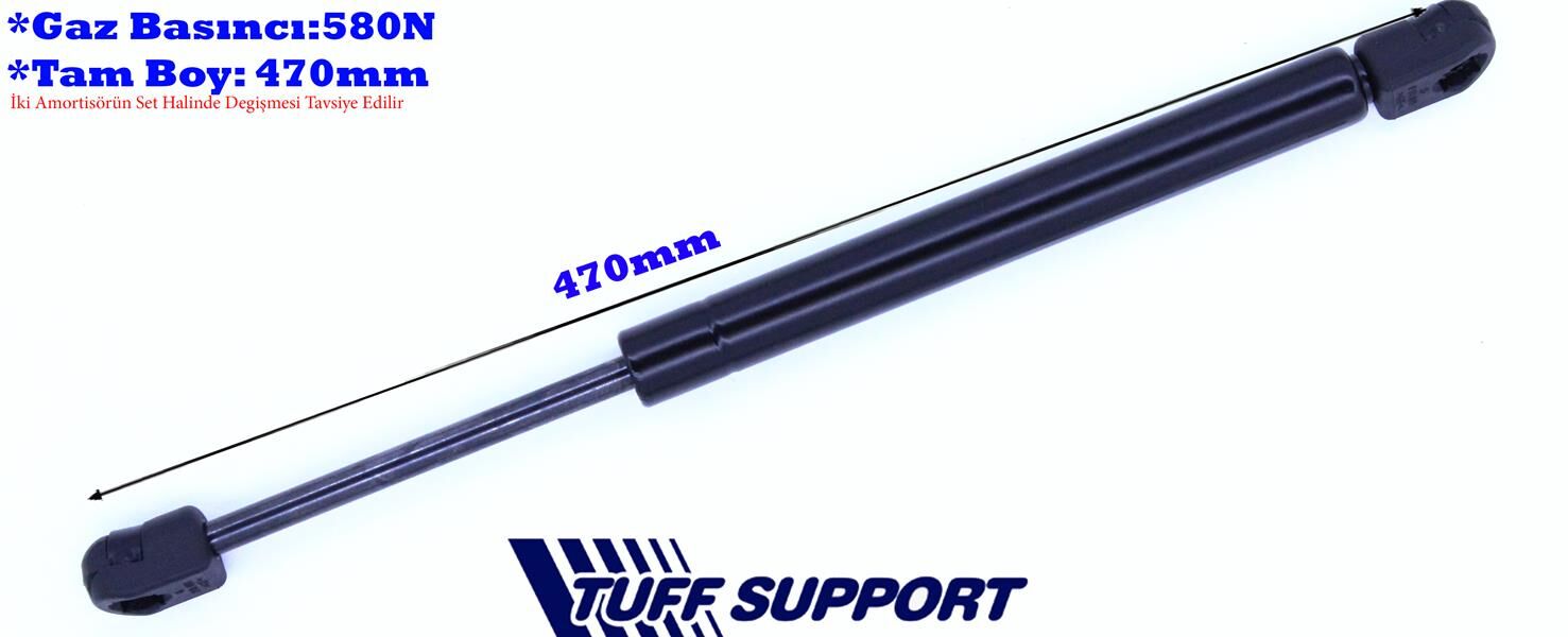 TUFFSUPPORT 612938 BAGAJ AMORTSİÖRÜ RENAULT CLIO III GRANDTOUR 05>