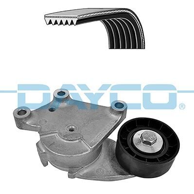 DAYCO KPV410 V KAYIŞ SETİ 6PK802-6M5Q6C301FA-320 12 >51775 FOCUS-VOLVO-PSA 1.5-1.6 TDCI 11 >