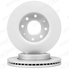 OTOZONE BD8024 ÖN FREN DİSKİ HAVA KANALLI HYUNDAI ELANTRA COUPE 1.6L 2.0L G4GR G4GF 99-01 / SONATA 2.0L G4JP 98-0 1 257 çap x 4 bijon - Adet disk fiyatıdır