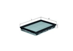 MAHLE LX1269 HAVA FILTRESI MINI R50 R53 R52