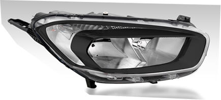 AYFAR 505922 FAR SAĞ SİYAH ÇERÇEVELİ TRANSİT COURIER 14 > MOTORLU H15 H7 PY21W