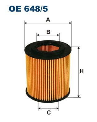FILTRON OE648.5 YAĞ FİLTRESİ ASTRA H-VECTRA C-SIGNUM-ZAFIRA B 1.9 CDTI-CROMA-GRANDE PUNTO 1.9 MTJ