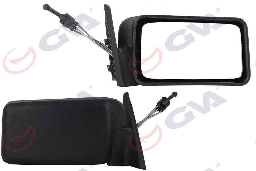 GVA 1013120 DIŞ DİKİZ AYNASI SAĞ RENAULT 9/11 92> MEKANİK KUMANDALI